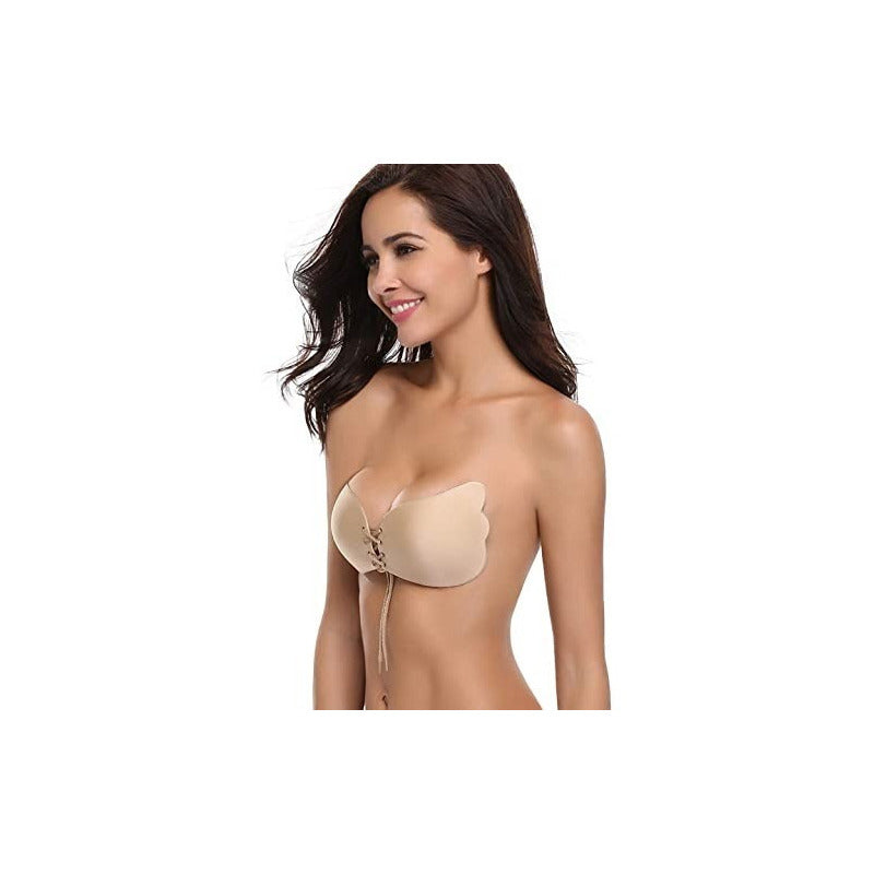 Bra Nubra Brasier Strapless Push Up Invisible Full