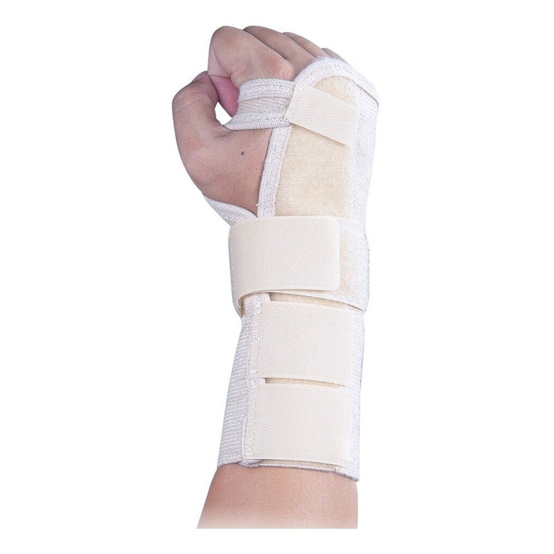 Muñequera Ortopédica MSO con Férula Anatómica Ajustable Soporte para Túnel Carpiano Esguince y Dolor de Muñeca