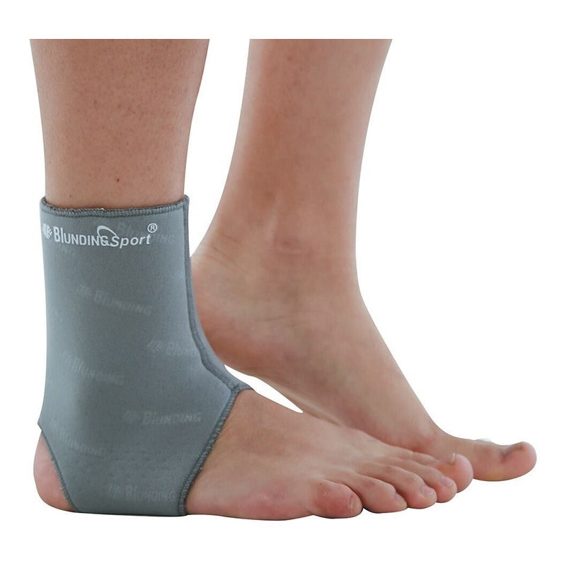 Tobillera Ortopédica Blunding con Soporte de Tobillo en Tubo Neopreno Respirable para Anatómica con Compresión para Esguince y Prevención de Lesiones Rehabilitación Deportiva
