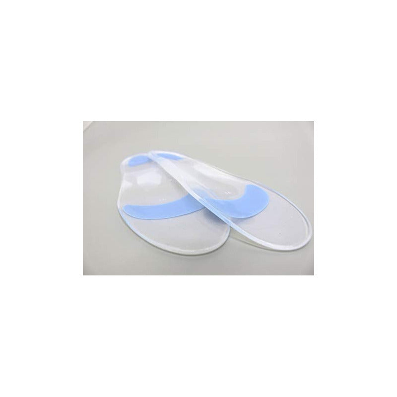 Plantilla Ortopédica Ortho Pauher de Silicón Premium 1 Par con Arco Elevado para Dolor de Pie y Fascitis Plantar