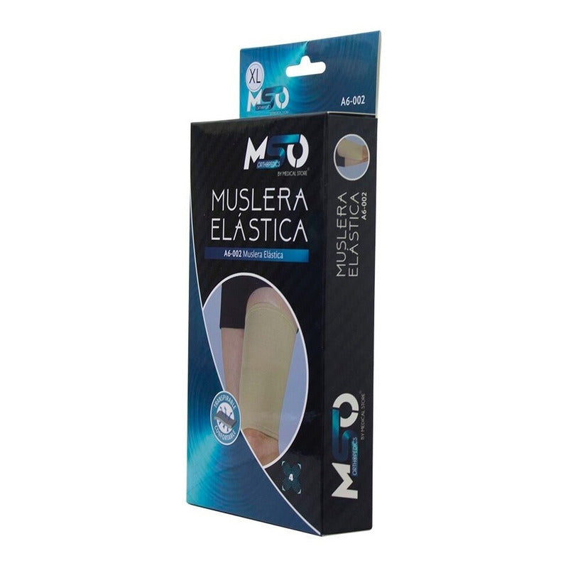 Muslera Ortopédica Elástica Respirable MSO Soporte de Muslo Deportivo Compresivo para Dolor y Rehabilitación