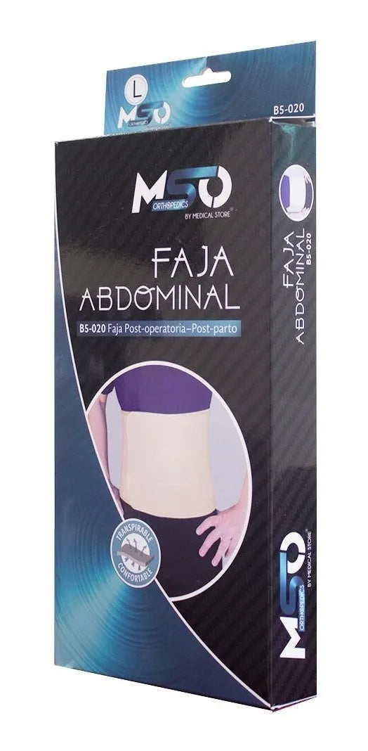 Faja Abdominal Postparto Postoperatoria Maternidad Marca Mso