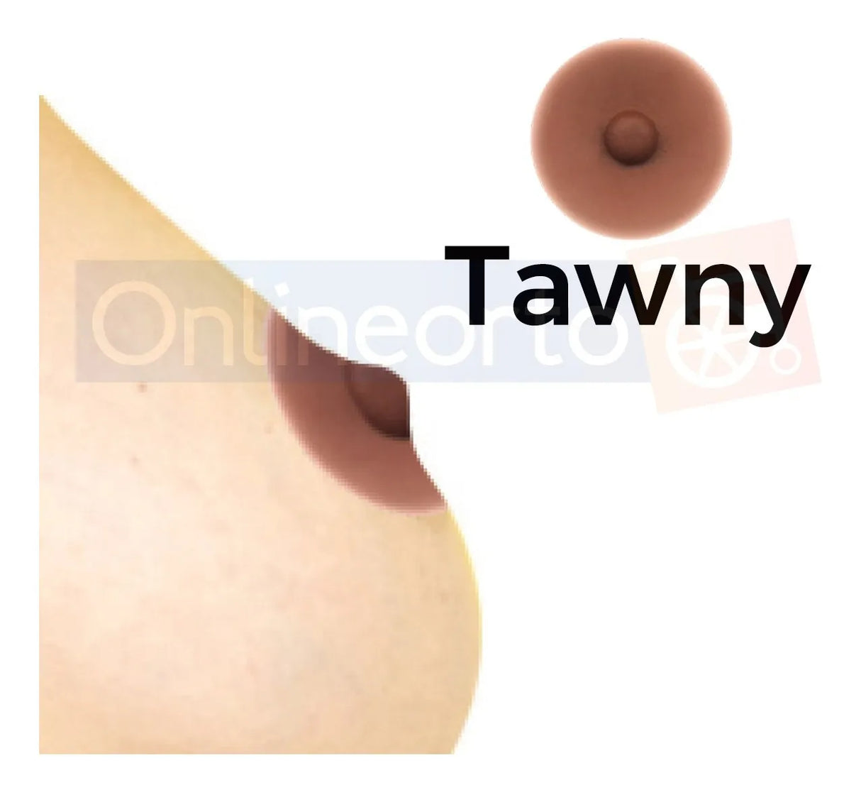 Prótesis Mamaria con Pezón Auto-Adherente Realista Nueva Tecnología Suave, Impermeable y Anatómica Realista Impermeable Textura Real