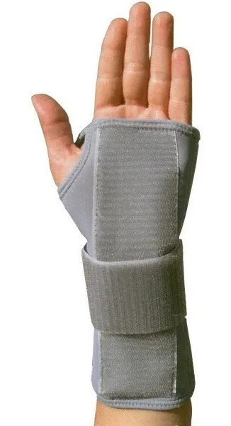 Muñequera Ortopédica con Férula de Aluminio Ajustable Blunding Soporte de Muñeca Ergonómico Reforzado para Lesiones Estabilizador de Muñeca para Rehabilitación