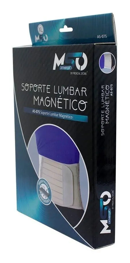 Faja Soporte Lumbar Magnetico Extra Reforzada Alivia Dolor