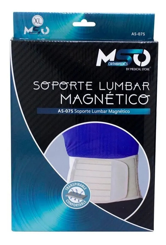 Faja Soporte Lumbar Magnetico Extra Reforzada Alivia Dolor