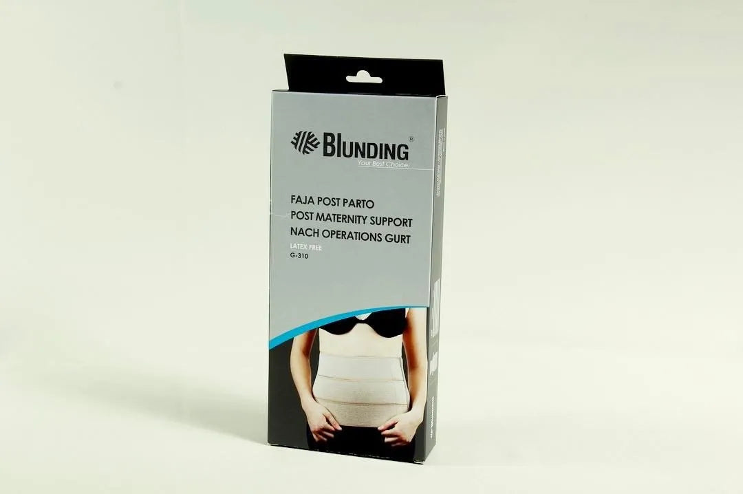 Faja Post Parto De Lujo Libre De Latex Marca Blunding
