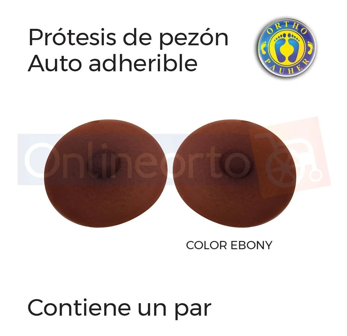 Prótesis Mamaria con Pezón Auto-Adherente Realista Nueva Tecnología Suave, Impermeable y Anatómica Realista Impermeable Textura Real