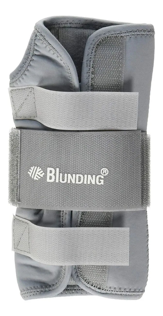 Muñequera Ortopédica con Férula de Aluminio Ajustable Blunding Soporte de Muñeca Ergonómico Reforzado para Lesiones Estabilizador de Muñeca para Rehabilitación