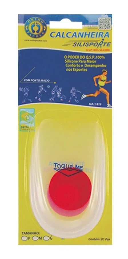 Talonera En Silicona Para Espolón Con Punto Rojo