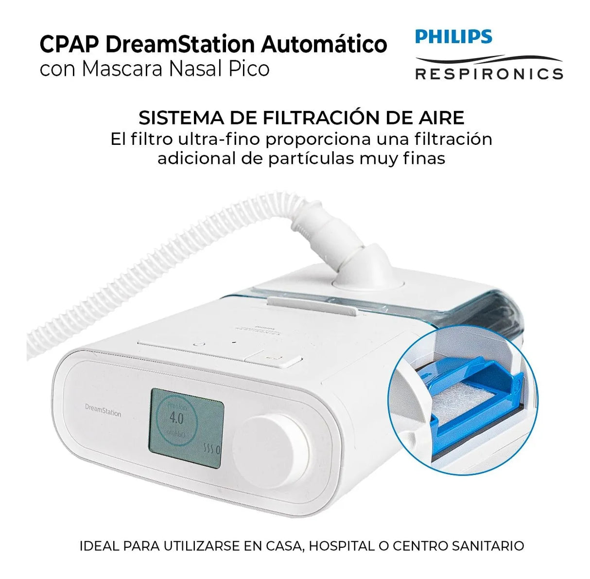 Entrada para tarjeta SD y opciones de conectividad Bluetooth, WiFi y celular para monitoreo remoto con software Encore