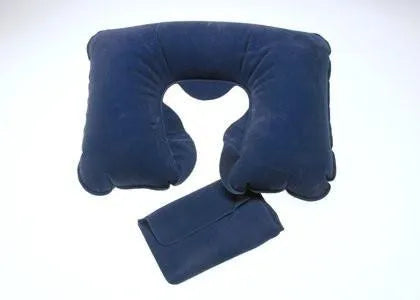 Almohada Cojin Inflable Cuello Relajante Viaje Marca Carex