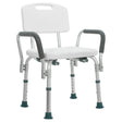 Silla para baño adultos mayores con respaldo y asiento antiderrapante Medical Store.