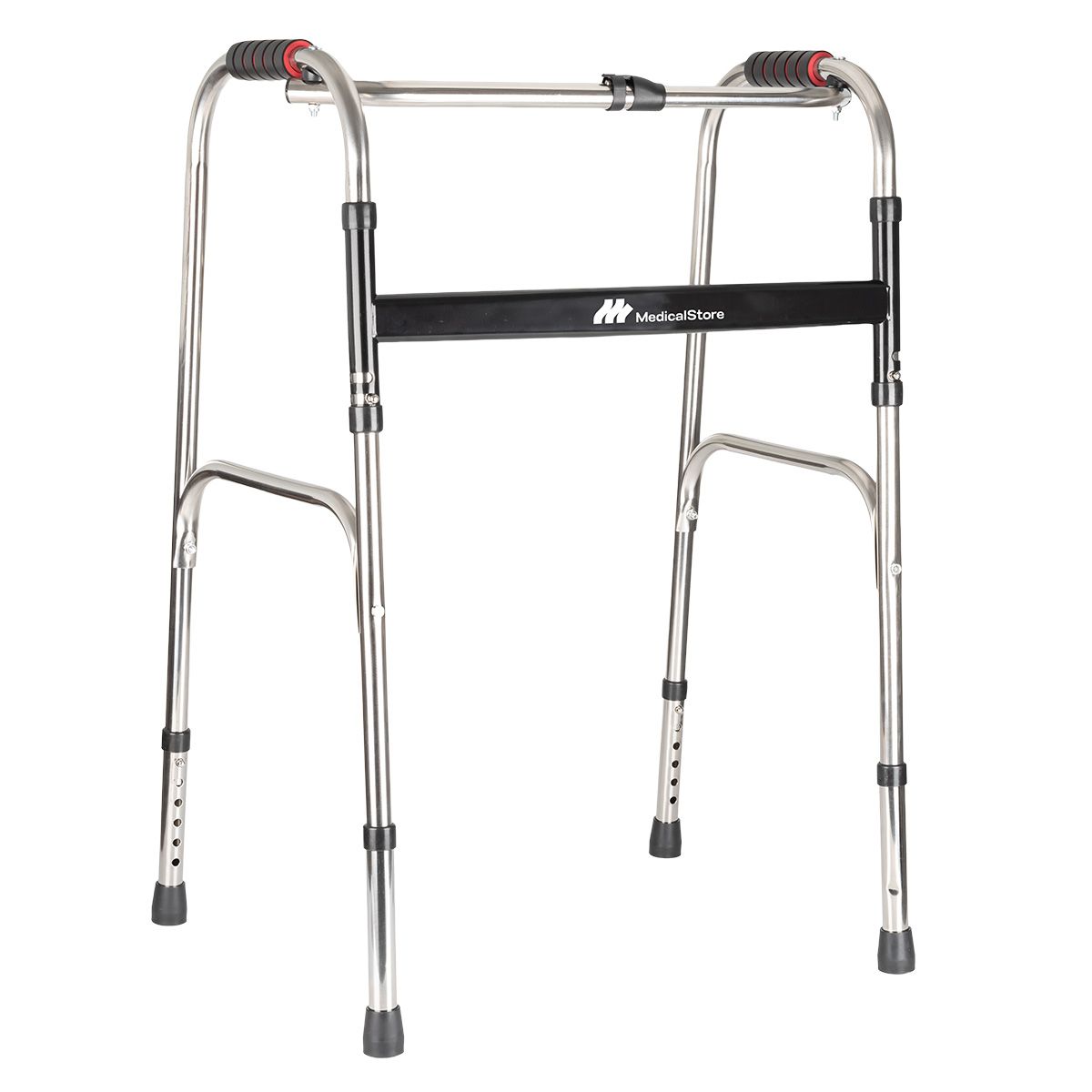 Andadera ortopédica plegable ajustable para adultos, ligera y resistente para movilidad segura