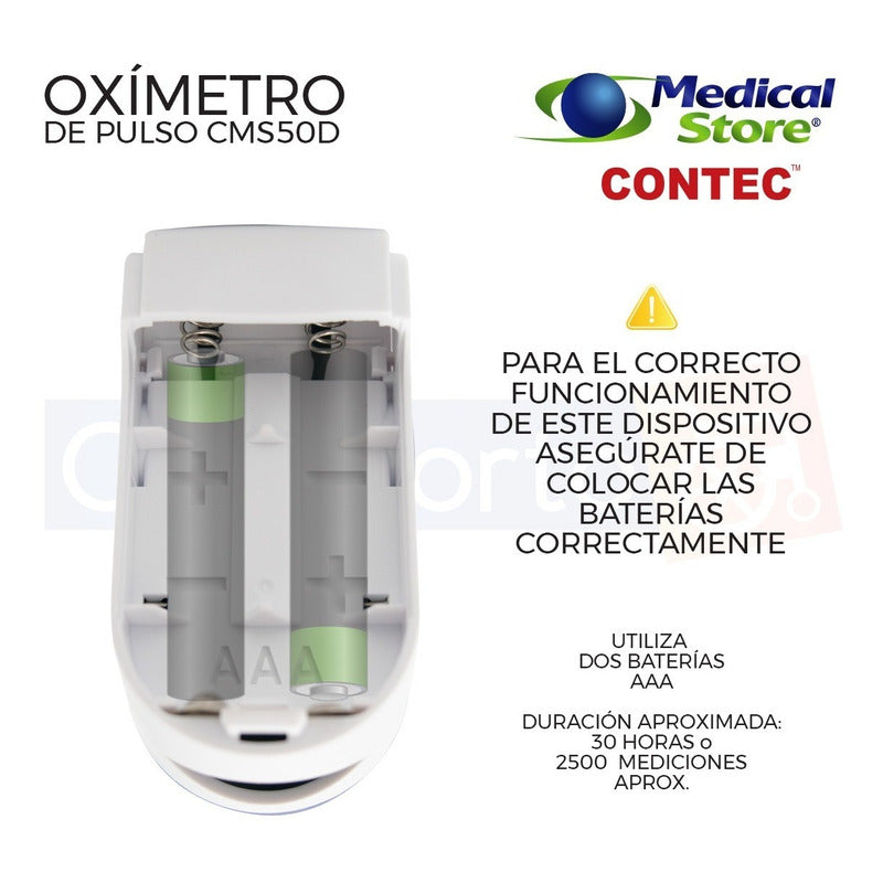 Oximetro De Pulso Monitor Medico Adulto Pediatrico Ms Contec