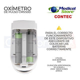 Oximetro De Pulso Monitor Medico Adulto Pediatrico Ms Contec