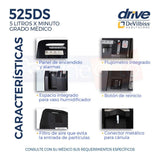 Concentrador Devilbiss 5lt+ Tanque Oxigeno 682lt Equipo Comp