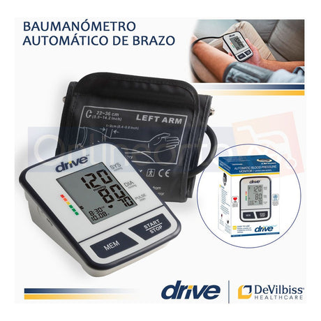 Baumanometro Automatico Digital Para Brazo Drive Medica