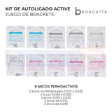 Bracket Kit Autoligado Interactivo Active .022 Arcos Tubos