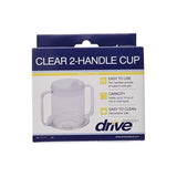 Vaso Con Doble Agarradera Y Bebedero Marca Drive Medical