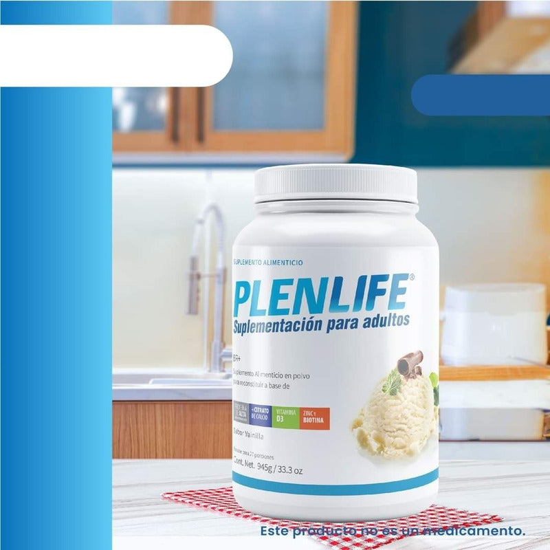 Suplemento En Polvo Proteina Br+ Plenlife Varios Sabores