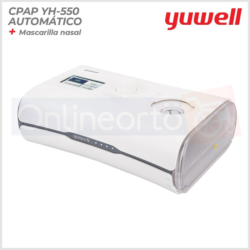 Cpap Apnea Automatico Yuwell Con Humidificador Y Mascarilla