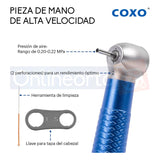 Pieza De Mano Dental Alta Velocidad Push Boton Colores