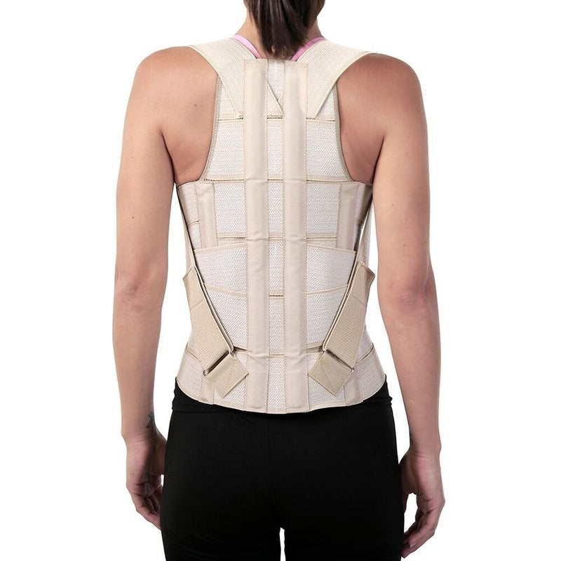 Faja Espaldillera Dorso Lumbar Reforzada Lujo Marca Blunding