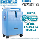 Concentrador De Oxígeno 5 Litros Everflo Philips Respironics