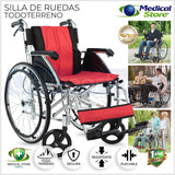 Silla De Ruedas De Super Lujo Ligera Aluminio Medical Store