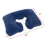 Almohada Cojin Inflable Cuello Relajante Viaje Marca Carex