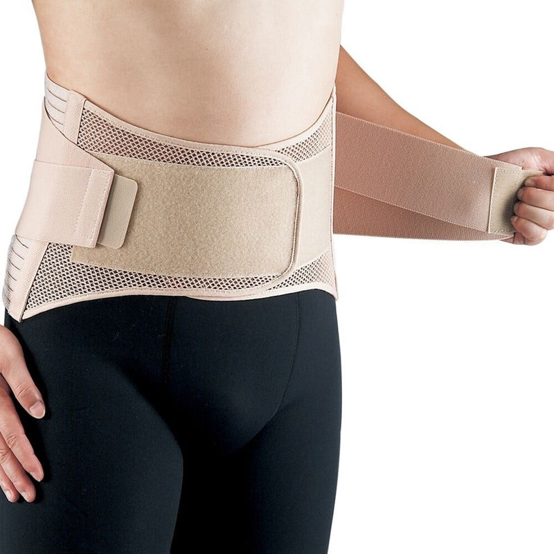 Faja Sacro Lumbar Elástica Reforzada Transitable Marca Mso