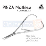 Pinzas Mathieu Acero Inoxidable Dental Ortodoncia