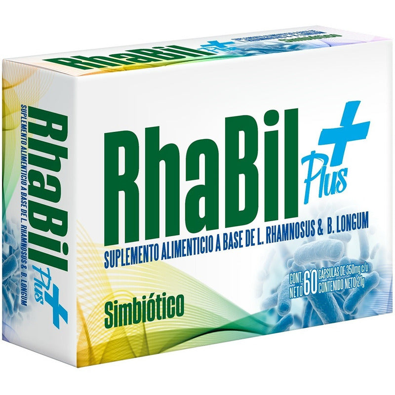 Suplemento Simbiotico Desacaf Rhabil Plus 350mg 60 Capsulas