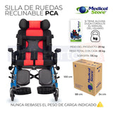 Silla De Ruedas Pca Paralisis Cerebral Adulto Medical Store