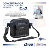 Concentrador De Oxigeno Portátil Igo2 B16   Devilbiss