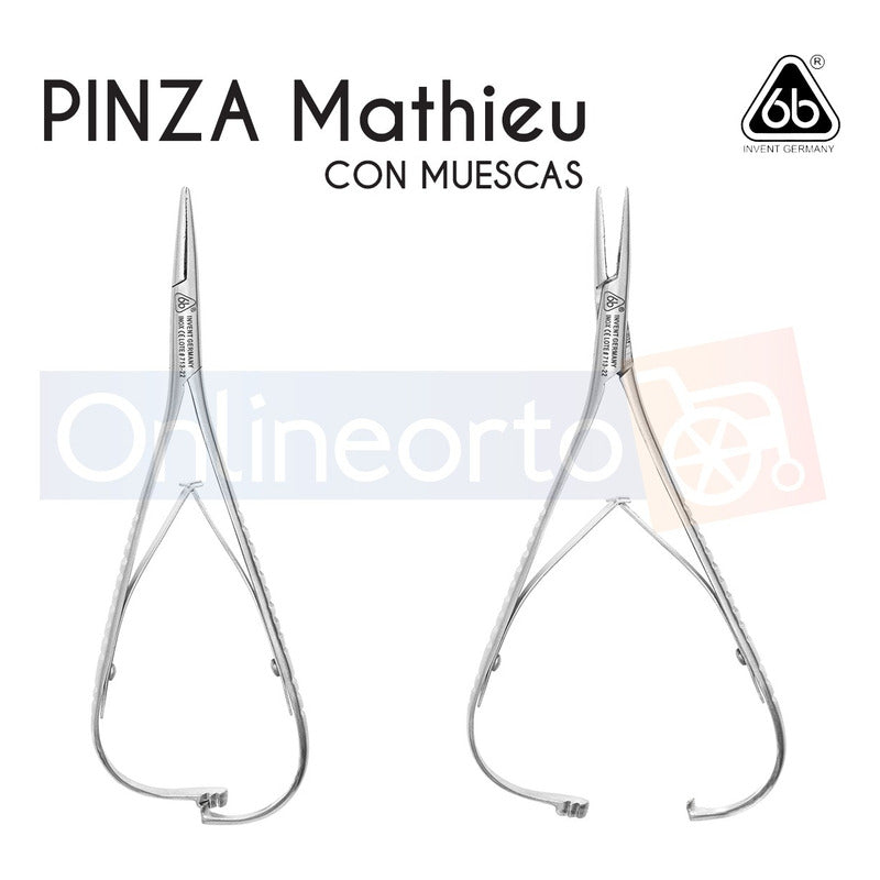 Pinzas Mathieu Acero Inoxidable Dental Ortodoncia