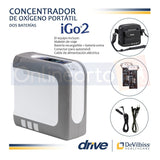 Concentrador De Oxigeno Portátil Igo2 B16 Devilbiss