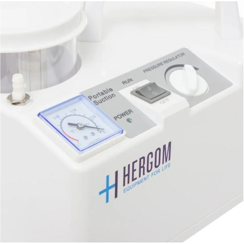 Aspirador De Secreciones Portatil Hergom 18lts 7-ea