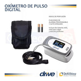 Oximetro De Pulso De Dedo Adulto Pediatrico Digital Portatil