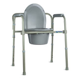 Silla Comodo Aumento Ducha Para Wc Baño 3 En 1 Plgable Drive