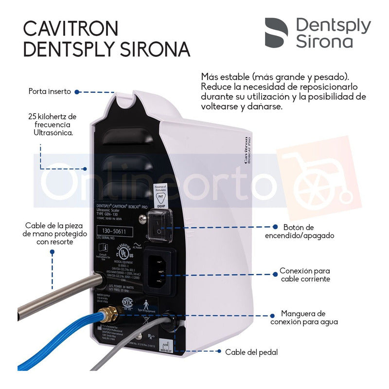 Cavitron Ultrasonico Dental Bobcat Pro Dentsply