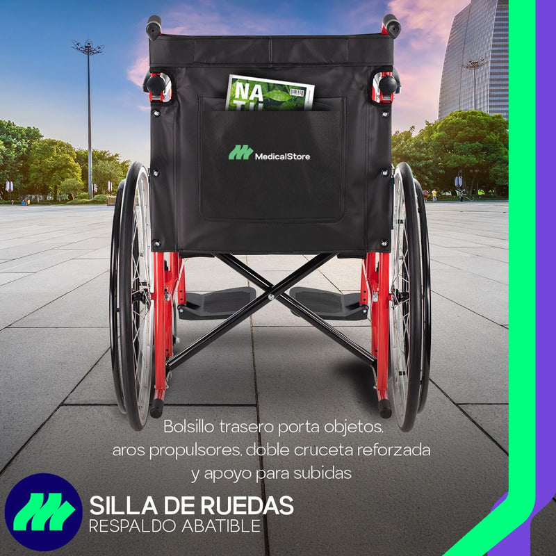 Silla De Ruedas De Lujo Plegable Compacta Todo Terreno Drive