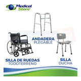 Silla Ducha Silal De Ruedas Andadera Plegable Ortopedica