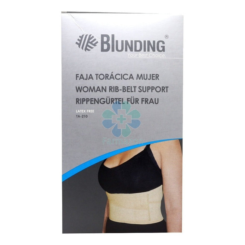 Faja Toracica Soporte Toracico Para Mujer Marca Blunding