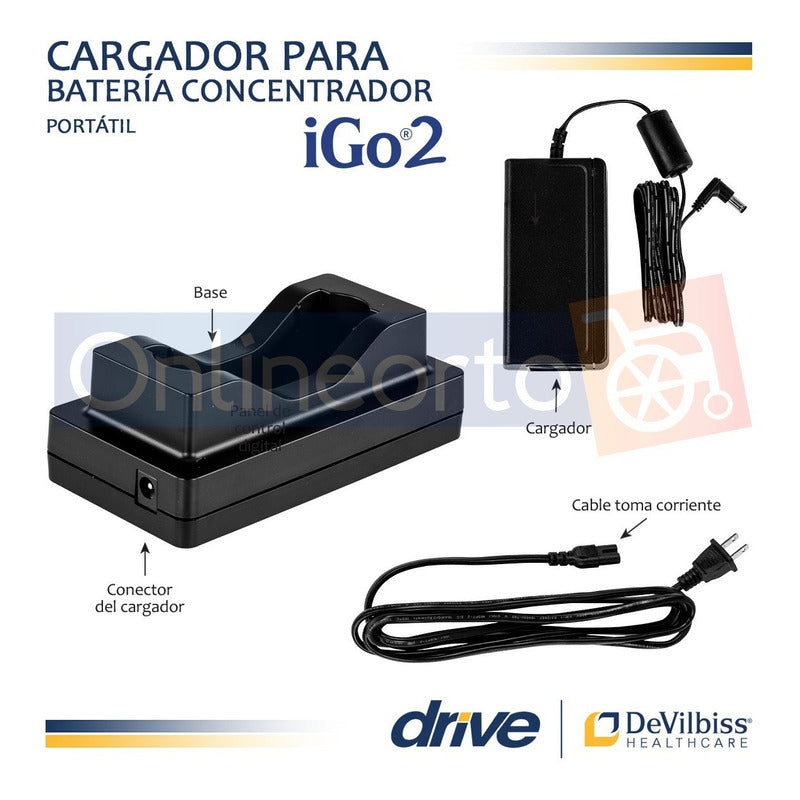 Cargador Concentrador Igo2 Baterias Fijo