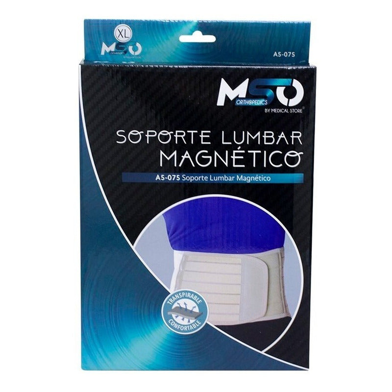 Faja Soporte Lumbar Magnetico Extra Reforzada Alivia Dolor