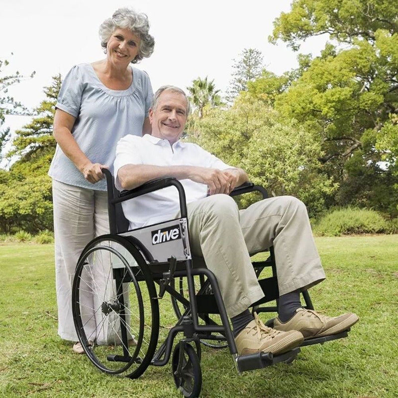 Silla De Ruedas De Lujo Plegable Compacta Todo Terreno Drive