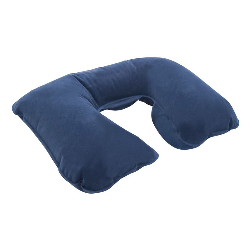 Almohada Cojin Inflable Cuello Relajante Viaje Marca Carex