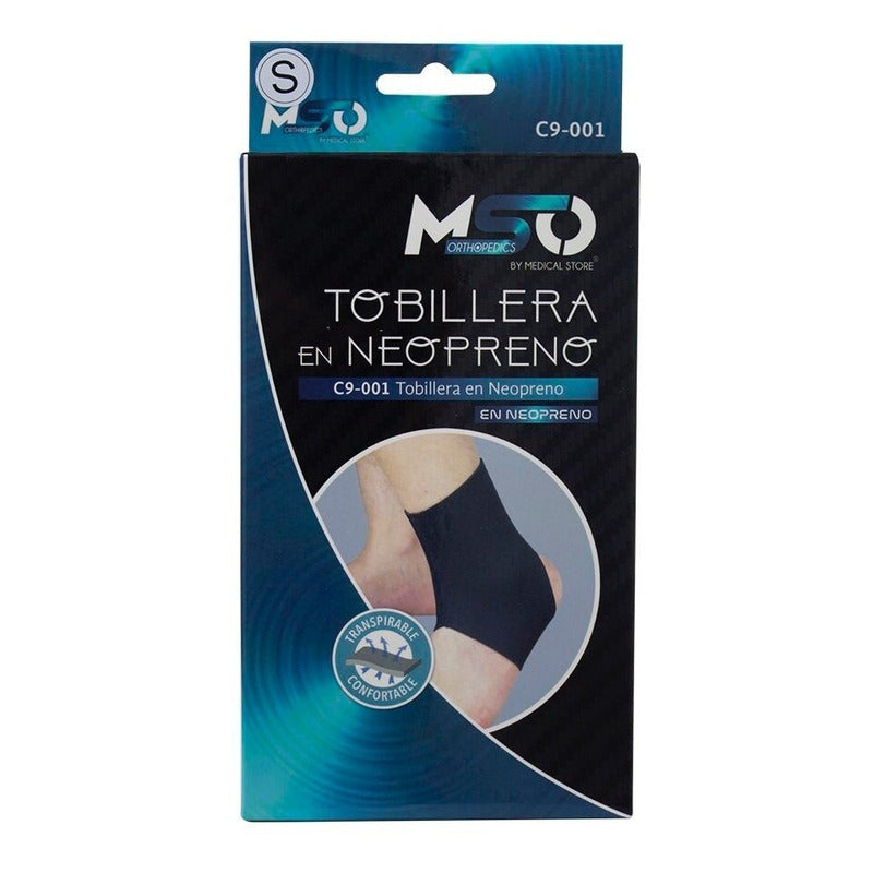 Tobillera En Neopreno De Lujo Marca Mso By Medical Store